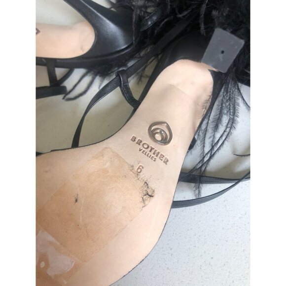 NEW BROTHER VELLIES Paloma Sandal in Black Size 36 - Picture 10 of 11